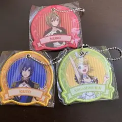 プロセカ　カプセルワッペンチャーム　MEIKO KAITO 鏡音リン