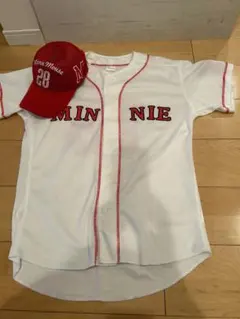 ミニー　ベースボールシャツ&キャップセット