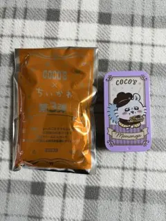 ちいかわ　モモンガ　ココス　缶　スライドケース