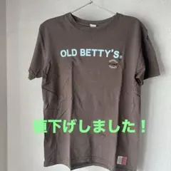 【更にお値下げしました】OLD BETTY'S Tシャツ　ブラウン レディースのサムネイル