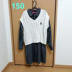 LOVE RABBY ワンピース+ベスト（150）のサムネイル