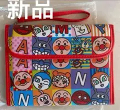 新品 美品！母子手帳ケース　アンパンマン　 マルチケース