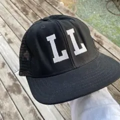 80s NEW ERA ニューエラ キャップ トラッカーキャップ USA製 黒