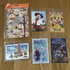 新品未使用　ディズニー　ノート、ポストカードセット