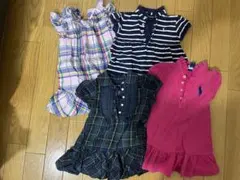 ベビー服 ワンピース 半袖 夏服 4点セット 80センチのサムネイル