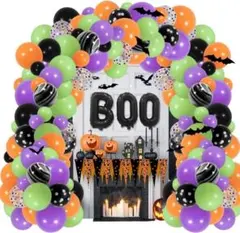 バルーン 風船 飾り付け 【空気入れ付 】ハロウィン 誕生日パーティーのサムネイル