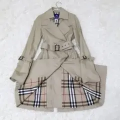 バーバリー　トレンチコート　ベージュ　ノバチェック