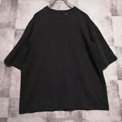 UNIQLO U エアリズムコットンオーバーサイズTシャツ/5分袖 タグなし　Ｌ