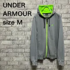 【UNDER ARMOUR】 アンダーアーマー ジップパーカー Mサイズ お洒落