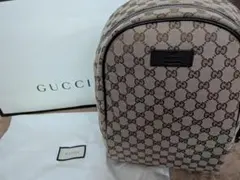 カモノハシさま専用GUCCI GGパターン リュック・バックパック