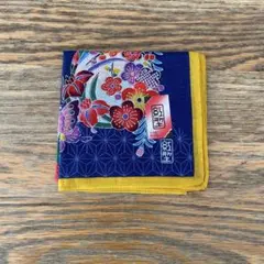沖縄　紅型　ハンカチ