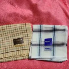 未使用　紳士用ハンカチ　2枚セット