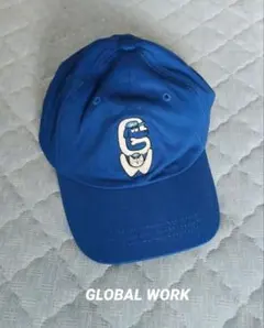 GLOBAL WORK SANDER STUDIO キャップ ブルー