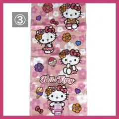 【まとめ割あり】キティ タオル ハイビスカス柄 夏デザイン フェイスタオル 新品