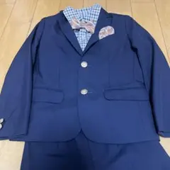 UNITED ARROWS スーツ 130サイズ ネイビー 5点セット