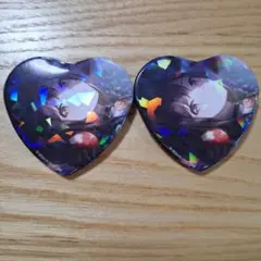 プロセカ 東雲絵名 ハートホログラム缶バッジ H/Art ２点セット