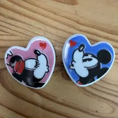 DISNEY ミッキーミニー　箸置き　ペアセット　ディズニーリゾート　夫婦のサムネイル