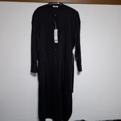 Uniqlo U　ワンピース　ブラック　Lサイズ