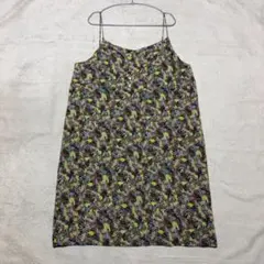 寄付対象品 組曲 キャミソールワンピース 膝丈 6サイズ XL