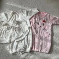 ロンパース フリース素材　50〜70サイズ　カバーオール