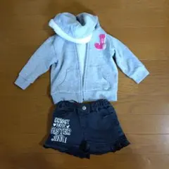 JENNI上着短パンセット80