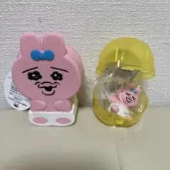 おぱんちゅうさぎ　シリコンポーチ　フィギュア