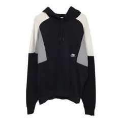 NIKE ナイキ　スウェットパーカー　スウォッシュ刺繍ロゴ　マルチカラー　S