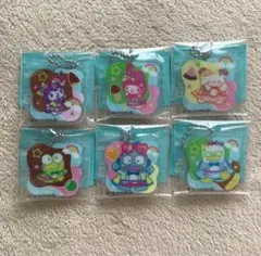 [コンプリート] 明治 サンリオ オリジナル アクリルキーホルダー 6個 ④