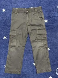 ⭐︎キッズ⭐︎【COMME CA ISM】カーゴパンツ カーキ色 100cm