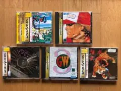 セガサターン ソフト5本セット 餓狼伝説3他 まとめ売り e154y120