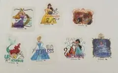 disney ディズニープリンセス シール セット
