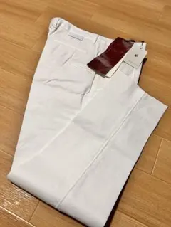 未使用 ストラスブルゴ the CHINO チノトラウザーズ ホワイト 85