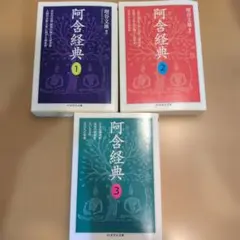 阿含経典 1〜3巻セット 増谷文雄 ちくま学芸文庫　※書き込み有