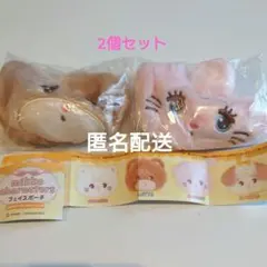 mikko characters フェイスポーチ ラテ キャミー ガチャ