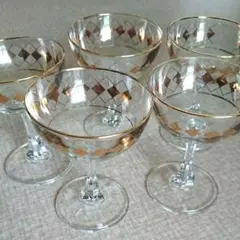 昭和レトロ カクテルグラス アンティーク