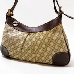 GHERARDINI ショルダーバッグ ワンショルダー キャンバス レザー