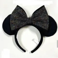 ミッキーマウス カチューシャ 黒