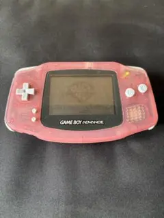 ゲームボーイアドバンス クリアピンク 本体