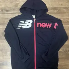 ◇New Balance ジップアップ パーカー 150 キッズ レディース