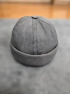 Beton Cire ロールキャップ Beton Cire(べトン シレ) ロールキャップ MIKI コットンモールスキン