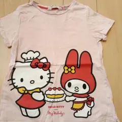 H&M Hello Kitty & My Melody Tシャツ 6X/7