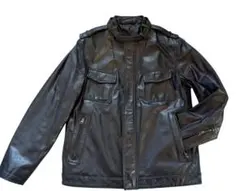 M65タイプ　 フライトジャケット レザージャケット Lサイズ 羊革