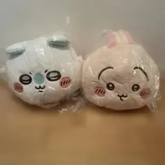 ちいかわ プレミアム ドーム クッション うさぎ モモンガ 2個セット