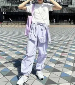 完売品⭐️OLIVE des OLIVE⭐️の映えつなぎ 3WAY紫