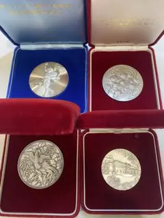 内閣制度創始100周年記念メダル 1985年 純銀メダル 内閣制度創始百周年記念メダル（純銀製） 銀メダル 記念メダル 記念