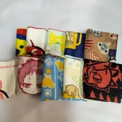 タオルハンカチセット　子供用タオルハンカチ10 枚セット