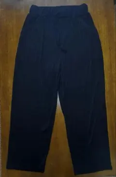早いもの勝ち！【新品未使用】　メンズワイドパンツ　ブラック　オシャレパンツ