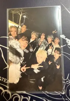 &TEAM Mark on Me 韓国ショケ　メンバー 全員 集合　トレカ