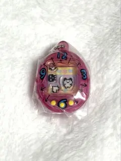 たまごっち　シャカシャカチャームコレクション　クリアピンク(まめっち)