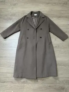 rienda ウールコート　バックプリーツウールコート